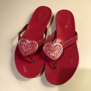 Coach Poppy thong sandals
